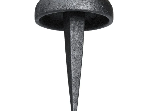 Wrought Iron Nails 3D Model