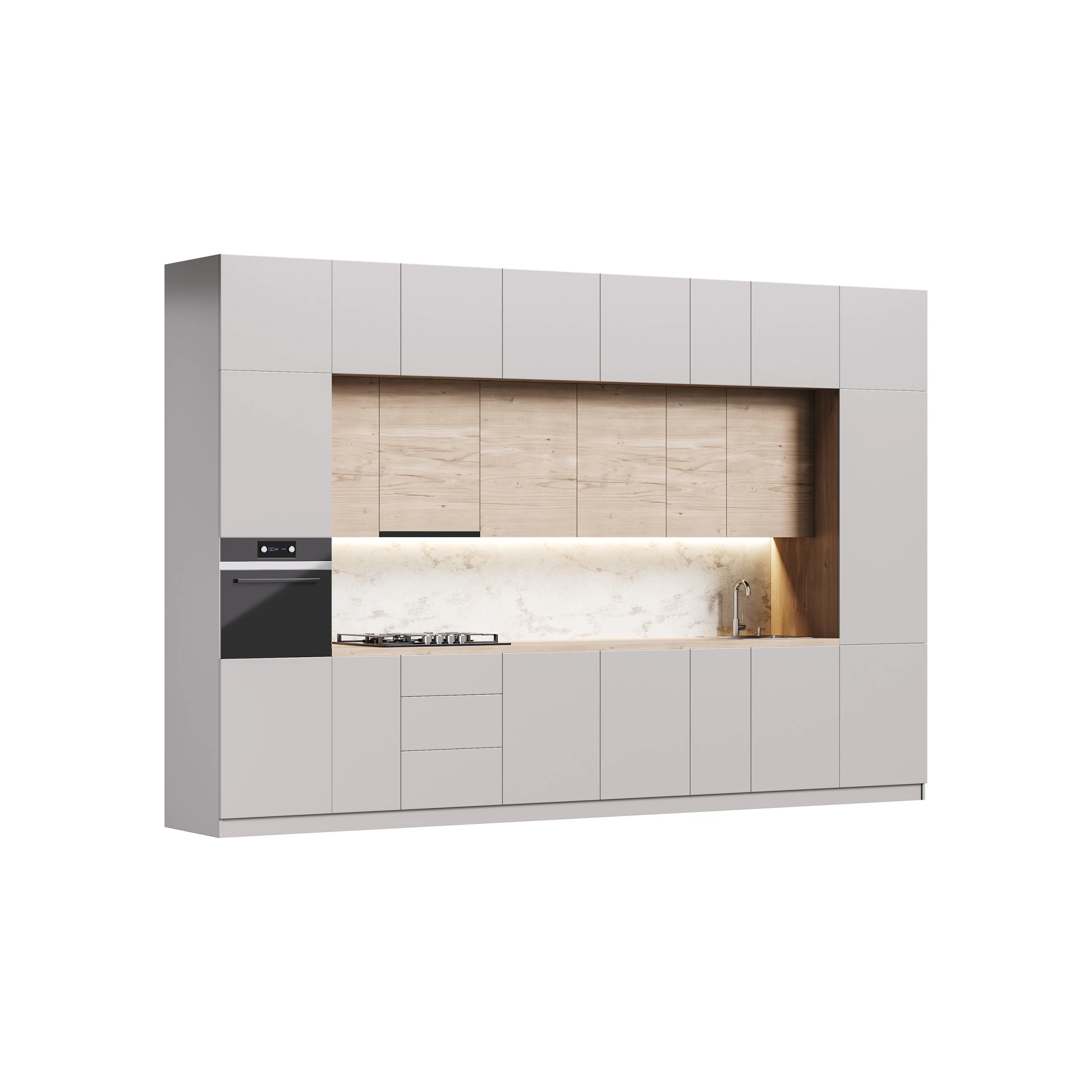 cocina moderna 02 Modelo 3D .c4d .max .obj .3ds .fbx .stl .blend 