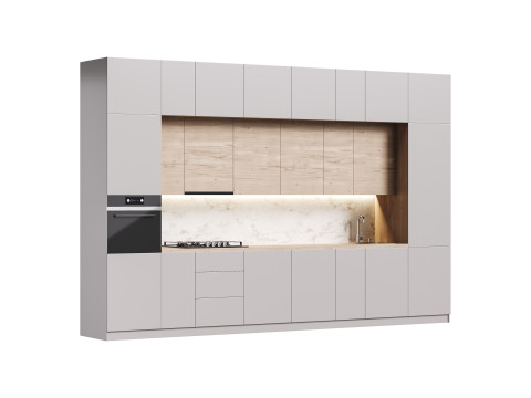 Modern kitchen 02 3D Model