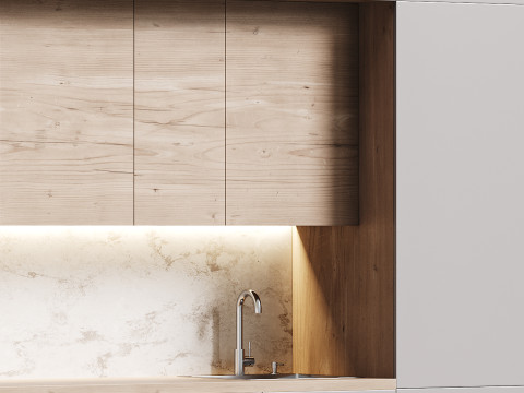 Modern kitchen 02 3D-Modell