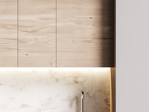 cocina moderna 02 Modelo 3D