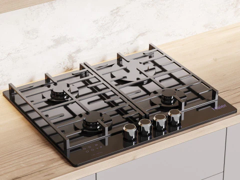 cocina moderna 02 Modelo 3D