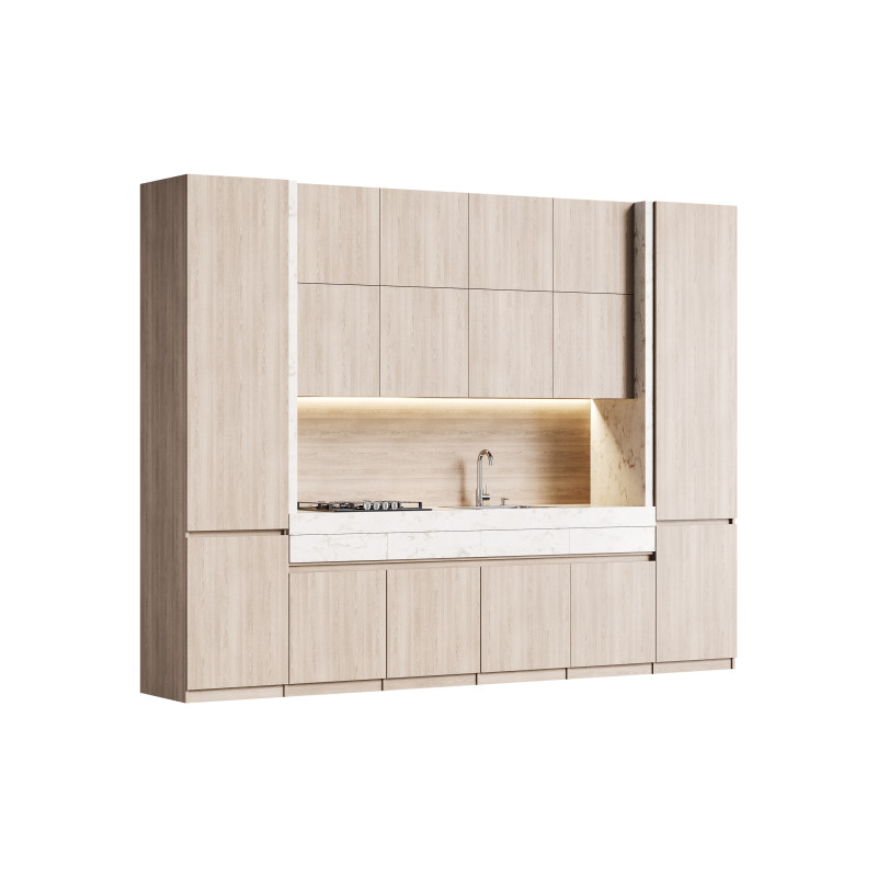 Modern kitchen 03 3D मॉडल .c4d .max .obj .3ds .fbx .stl .blend 