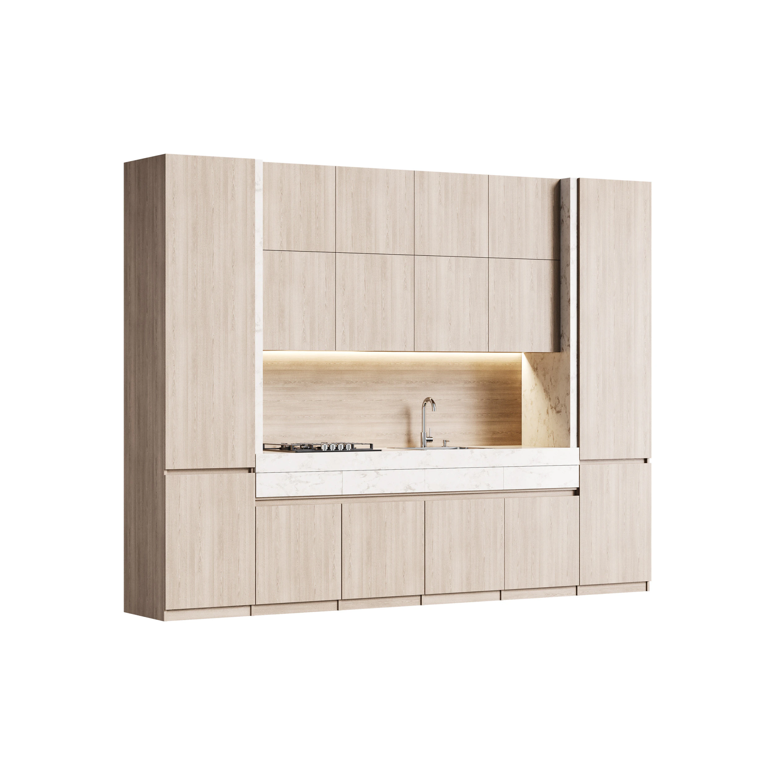 cocina moderna 03 Modelo 3D .c4d .max .obj .3ds .fbx .stl .blend 