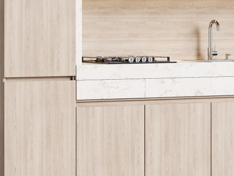 cocina moderna 03 Modelo 3D