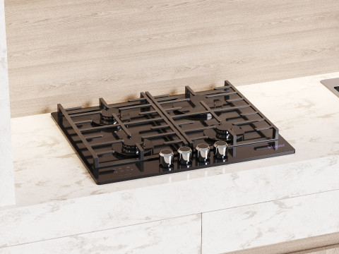 Modern kitchen 03 3D मॉडल