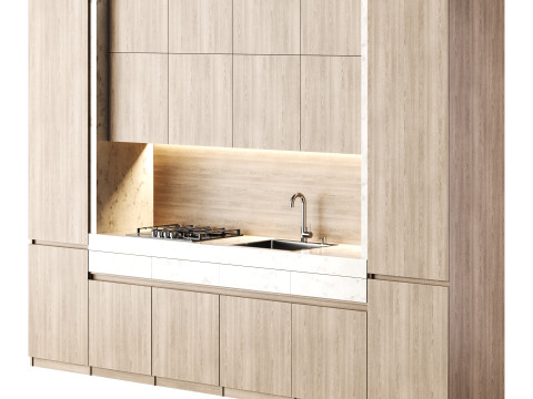 Modern kitchen 03 3D मॉडल
