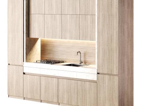 cocina moderna 03 Modelo 3D