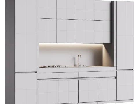 cocina moderna 03 Modelo 3D