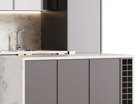 Cuisine moderne 04 Modèle 3D