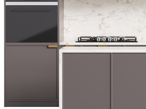 Modern kitchen 04 Model 3D