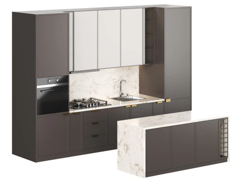 Cuisine moderne 04 Modèle 3D