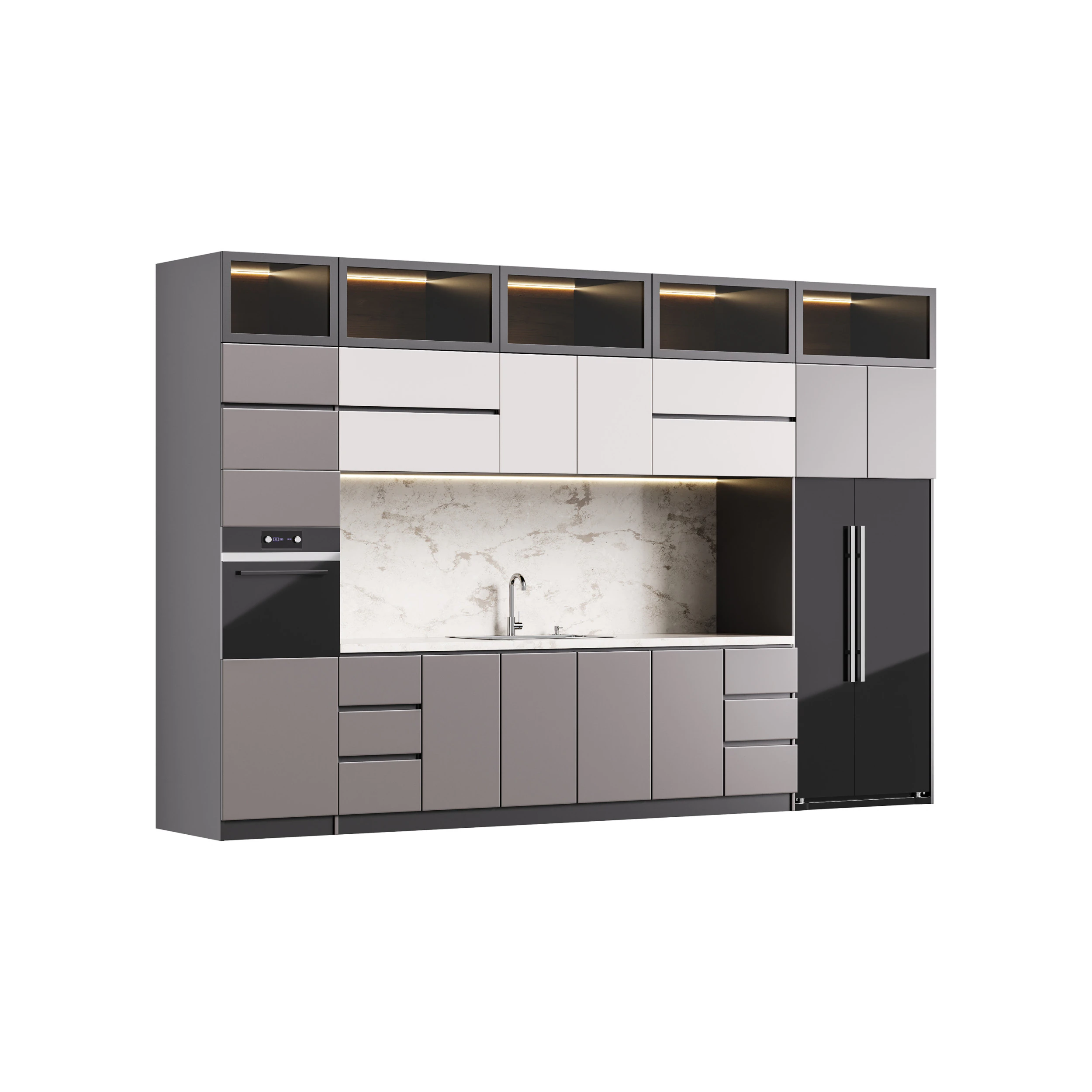 Cozinha moderna 05 Modelo 3D .c4d .max .obj .3ds .fbx .stl .blend 