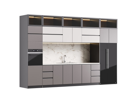 Modern kitchen 05 3D मॉडल