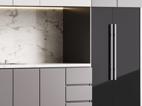 Modern kitchen 05 3D Модель