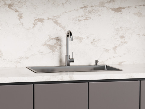 Modern kitchen 05 3D Модель