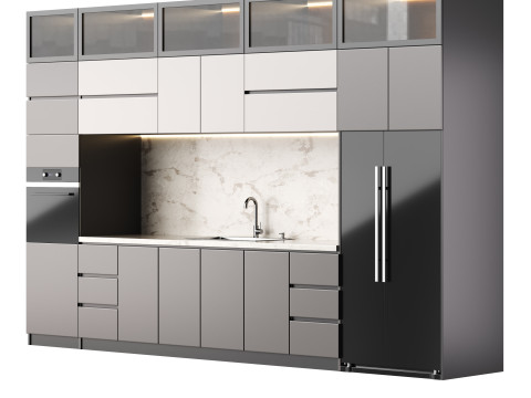 Modern kitchen 05 3D Модель