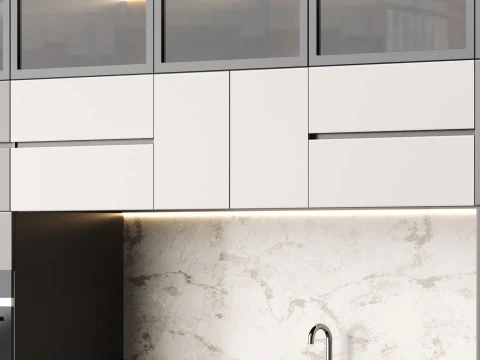 Cozinha moderna 05 Modelo 3D