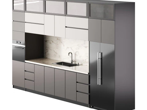 Cozinha moderna 05 Modelo 3D