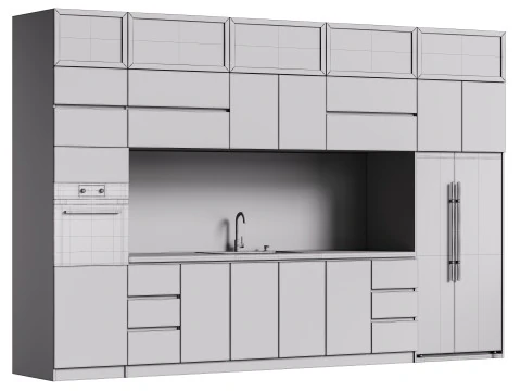 Cozinha moderna 05 Modelo 3D