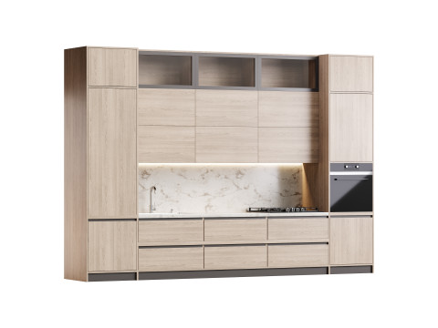 Modern kitchen 06 3D Model