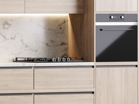 Modern kitchen 06 Modèle 3D