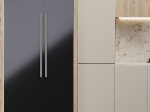 Modern kitchen 08 3D Model