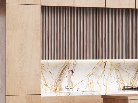 Modern kitchen 10 3D Model