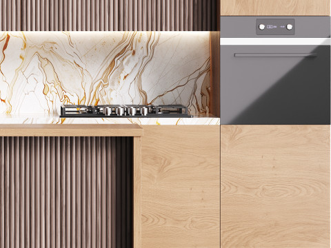 Modern kitchen 10 3Dモデル
