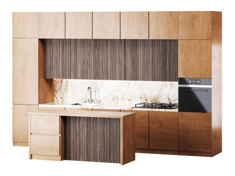 Modern kitchen 10 3Dモデル