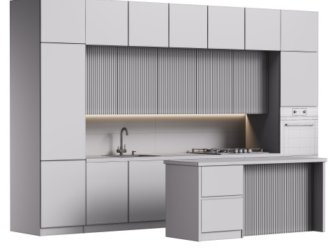 Modern kitchen 10 3Dモデル