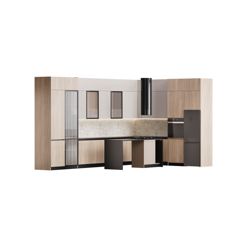 Modern kitchen 27 3D-Modell .c4d .max .obj .3ds .fbx .stl .blend 