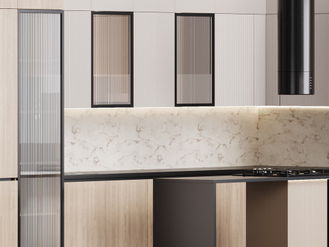 Modern kitchen 27 3D-Modell