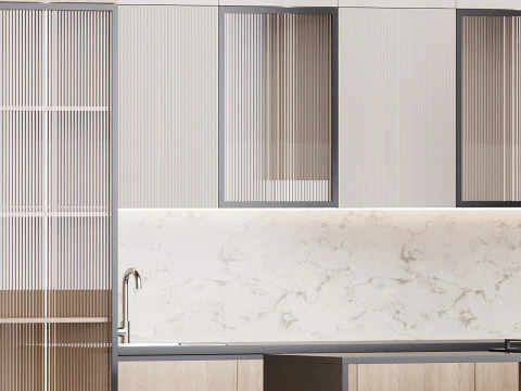 Modern kitchen 27 3D Model