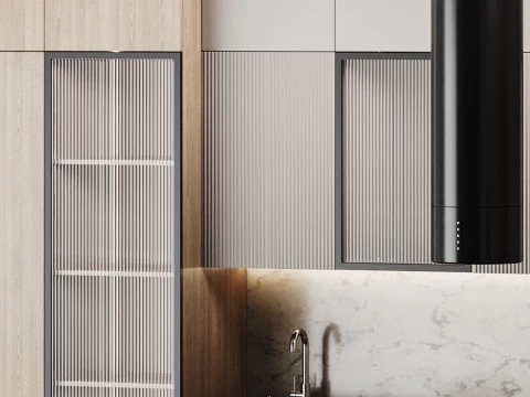 Modern kitchen 27 3D Model