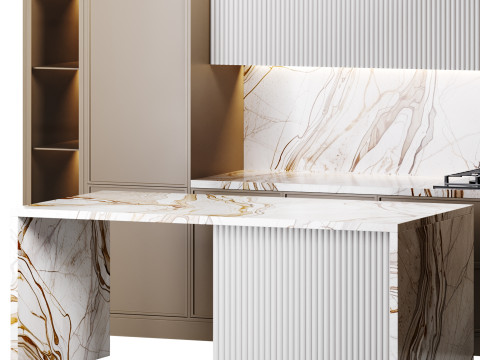 Modern kitchen 31 3D Модель