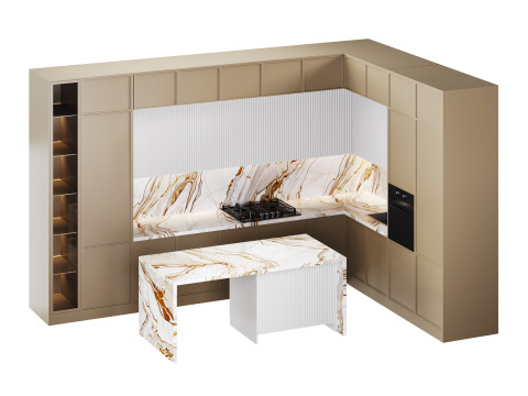 Modern kitchen 31 3D Модель