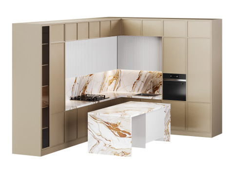 Modern kitchen 31 3D Модель
