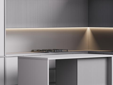 Modern kitchen 31 3D Модель