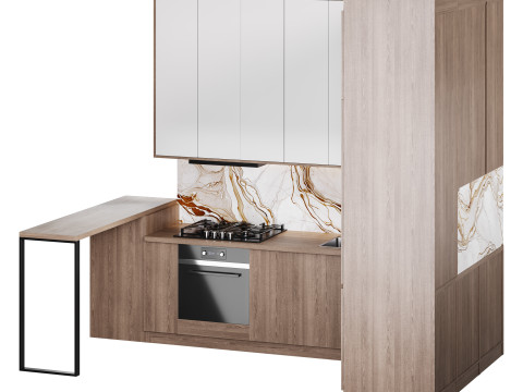 Modern kitchen 33 Modèle 3D
