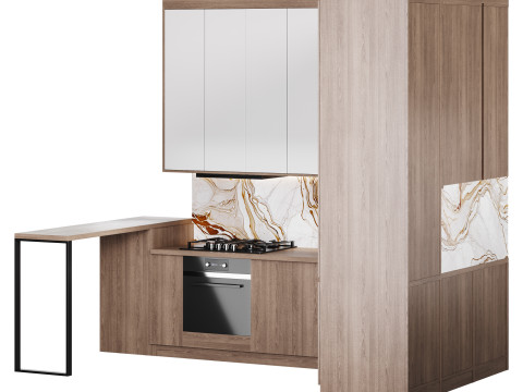 Modern kitchen 33 Modèle 3D
