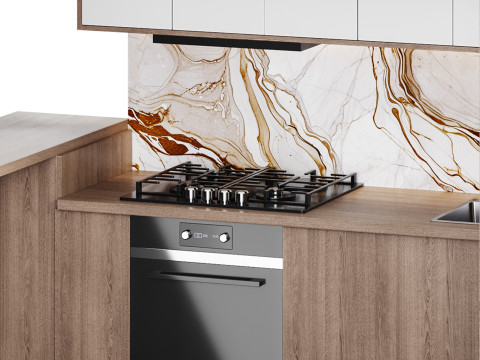 Modern kitchen 33 Modèle 3D