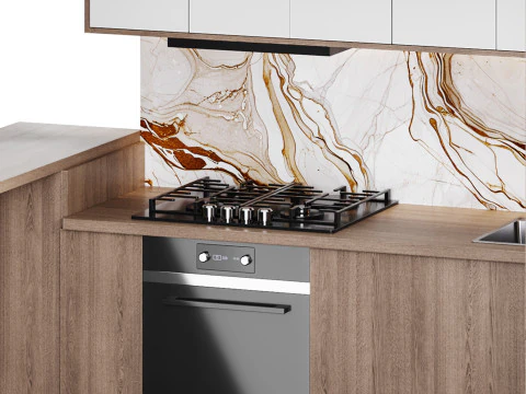 Modern kitchen 33 3D Model