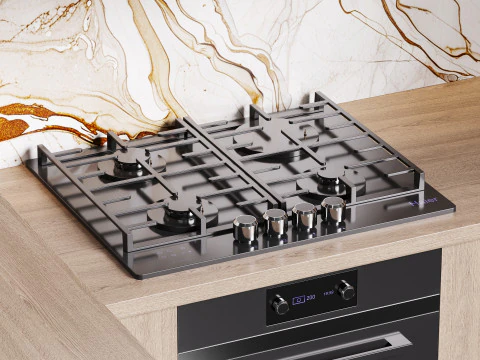 Modern kitchen 33 3D Model