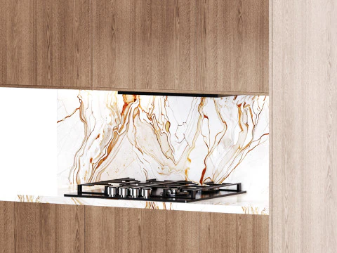 Modern kitchen 34 3D Model