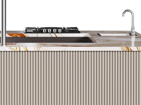 Modern kitchen 35 3D Model