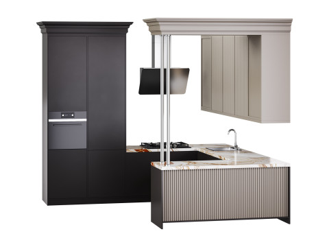 Modern kitchen 35 3D Model