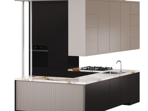 Modern kitchen 35 3D Model