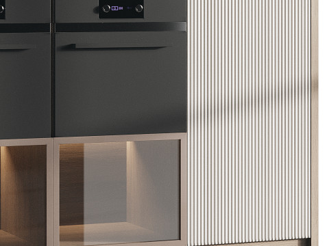 Modern kitchen 32 Modèle 3D