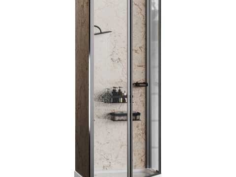 Shower cabin 01 3D मॉडल